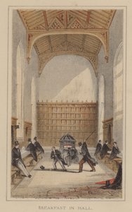 Frühstück in der Halle von English School