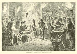 Frühstücksstand, Covent Garden Market