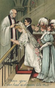Brautjungfern bei einer Hochzeit