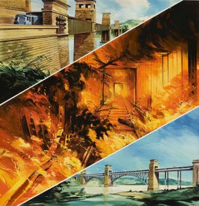 Brücke über die Menai-Straße