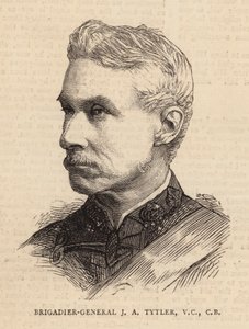 Brigadegeneral J A Tytler, VC, CB (Stich) von English School
