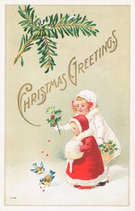 Britische Weihnachtskarte