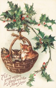 Britische Weihnachtskarte