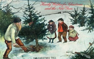 Britische Weihnachtskarte