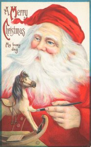 Britische Weihnachtskarten von English School