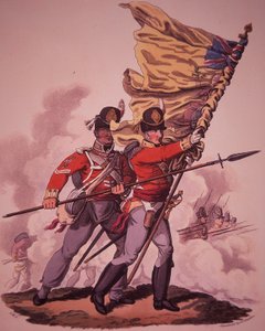 Britische Soldaten von English School