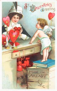 Britische Valentinskarte