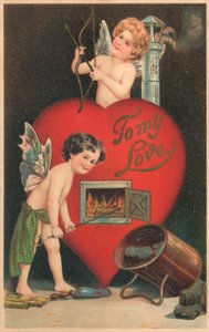 Britische Valentinskarte