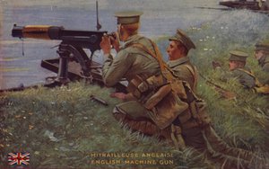 Britisches Maschinengewehr, Erster Weltkrieg