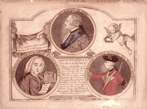 Briten betrachten den besten der Könige..., 1762