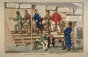 Brixton Purgatory, 1822 von English School