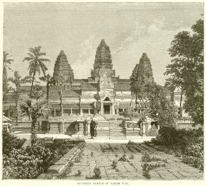 Buddhistischer Tempel von Nakon Wat von English School