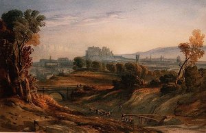 Bau der Eisenbahn in Edinburgh