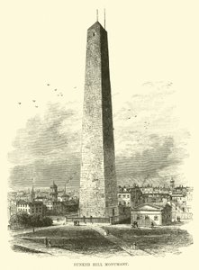 Bunker Hill Denkmal von English School