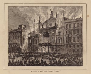 Brand des Ringtheaters, Wien von English School