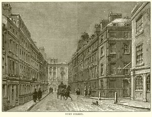 Bury Street von English School