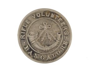 Knopf, Bangalore Rifle Volunteers, 1880-1920 von English School