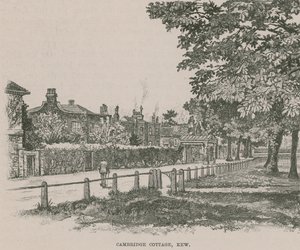 Cambridge Cottage, Kew, der Geburtsort von Prinzessin Mary von Cambridge