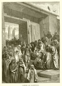 Kambyses und Psammetichus von English School