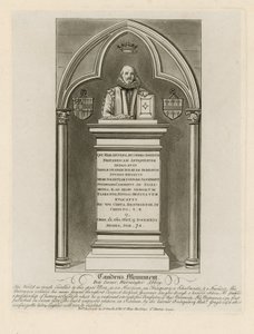 Camdens Denkmal in der Poets Corner von English School