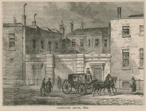 Camelford House, London, 1820 von English School