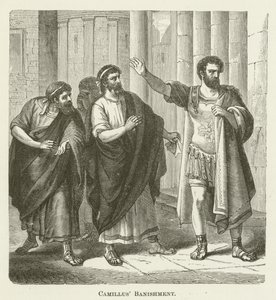 Verbannung des Camillus von English School