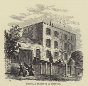 Campbells Residenz in Sydenham (Gravur)