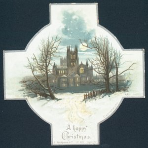 Kathedrale von Canterbury, Weihnachtskarte
