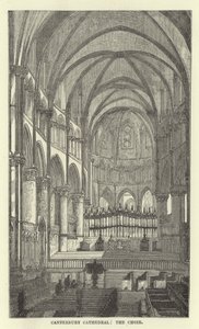 Canterbury Kathedrale, der Chor von English School