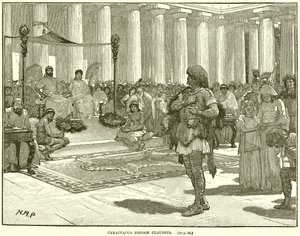 Caractacus vor Claudius