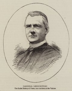 Kardinal Ledochowski (Gravur) von English School