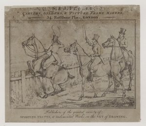 Bildhauer und Vergolder, S und J Fuller, Visitenkarte