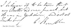 Charles Kemble von English School