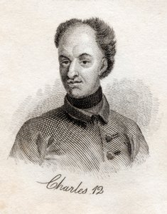 Karl XII., König von Schweden, aus Crabbs Historical Dictionary, veröffentlicht 1825