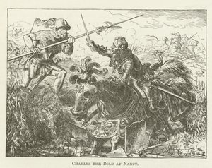 Karl der Kühne in Nancy von English School