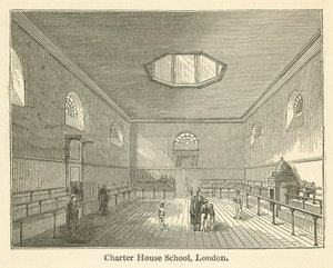 Charterhouse School, London (Stich) von English School