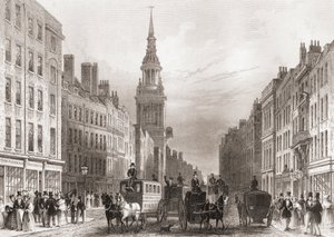 Cheapside, London, England von English School