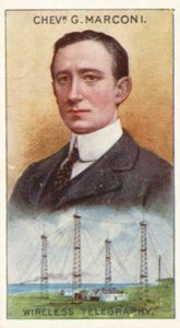 Chevalier Guglielmo Marconi, Drahtlose Telegrafie