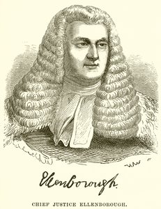 Oberster Richter Ellenborough von English School