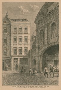 Childs Banking House in der Fleet Street von English School