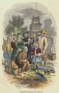 Chinesischer reisender Kesselflicker