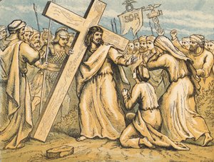 Christus trägt sein Kreuz