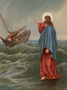 Christus geht auf dem Meer, Johannes, VI, 20