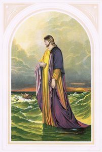 Christus geht auf dem Meer