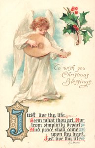 Weihnachtsengel von English School