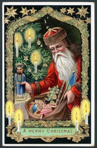 Weihnachtskarte von English School