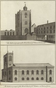 Kirche St James, Clerkenwell und Kirche St Matthew, Bethnal Green von English School