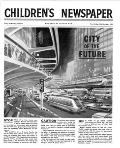 Stadt der Zukunft, Titelseite der 