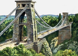 Clifton Hängebrücke von English School
