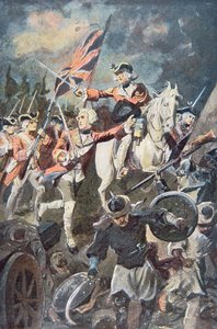 Clive bei Plassey von English School